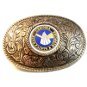 Vintage Chroma Auto Paints & Supplies Belt Buckle