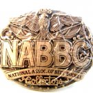 Vintage 1988 NABBC National Assoc. of Belt Buckle Collectors Belt Buckle Mint