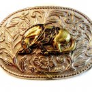 Vintage Bronching Horse Western Cowboy Rodeo Belt Buckle