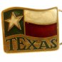 Vintage Texas Flag Belt Buckle USA