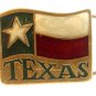 Vintage Texas Flag Belt Buckle USA