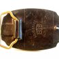 Vintage Firefighter 1910 Seagrave Brass Belt Buckle