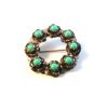 Vintage American Sterling & Turquoise Brooch