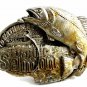 1982 I'd Rather Be Fishing Salmon Belt Buckle by M&M Limited 82614