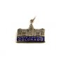 1960's State Capitol of Colorado Enameled Charm 61214