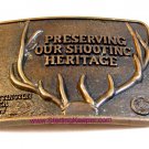 Vintage National Rifle Association NRA Preserving Our Shooting Heritage Deer Bel