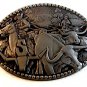Vintage Zee Series Cattle Drive Western Cowboy Buckle by ADM