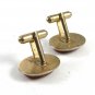 1960's-70s Goldtone & Goldstone Cufflinks By Mr. Tara 111414