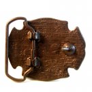Vintage Volunteer Fireman Belt Buckle