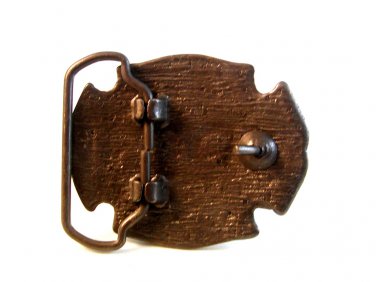 Vintage Volunteer Fireman Belt Buckle