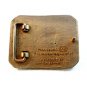 Vintage Montezuma Tequila Enameled Belt Buckle