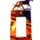 Mama & Baby Colt Single Rocker Switch Cover Plate by Steel Images USA 6815