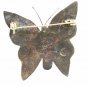 Vintage Mexican Sterling & Abalone Butterfly Brooch Signed Old Eagle Mark 102014