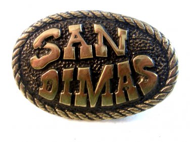 Vintage San Dimas Belt Buckle