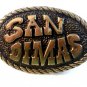 Vintage San Dimas Belt Buckle