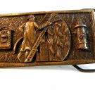 Vintage Fireman Ladder Belt Buckle