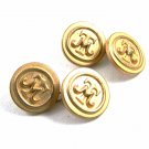 True Vintage Initials TM Goldtone Cufflinks / Buttons Not Marked 101614