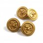 True Vintage Initials TM Goldtone Cufflinks / Buttons Not Marked 101614