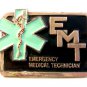 Vintage EMT Emergency Medical Technican Belt Buckle
