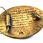 1980 Hesston Cowboy Rodeo Calf Roping. Brass Belt Buckle Limited Edition
