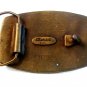 Vintage Western Cowboy Rodeo Steer Breaking Belt Buckle