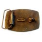 Vintage Western Cowboy Rodeo Steer Breaking Belt Buckle