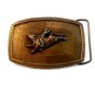 Vintage Western Cowboy Rodeo Steer Breaking Belt Buckle