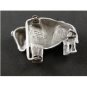 Buffalo Pewter  Belt Buckle by KEV Made in USA 6514 Old New Stock