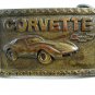 Vintage Corvette Chevrolet Belt Buckle 6914