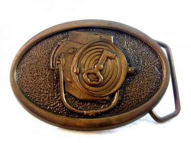 Vintage 1982 Keylite Belt Buckle by Jack Nadel, Inc.