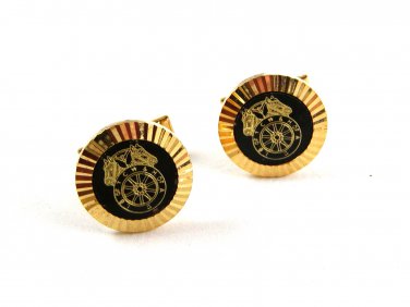 I.B. of T.C.W.& H. OF A.  Teamsters Workers Helpers Cufflinks Signed HIT USA