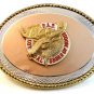 Vintage Loyal Order of Moose P.A.P. Belt Buckle