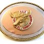 Vintage Loyal Order of Moose P.A.P. Belt Buckle