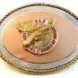 Vintage Loyal Order of Moose P.A.P. Belt Buckle