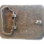 Vintage Tall In The Saddle Western Cowboy Belt Buckle