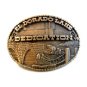 Vintage 1984 El Dorado Kansas Lake Dedication Belt Buckle