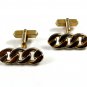 True Vintage Goldtone Knots Cufflinks by Swank 100714