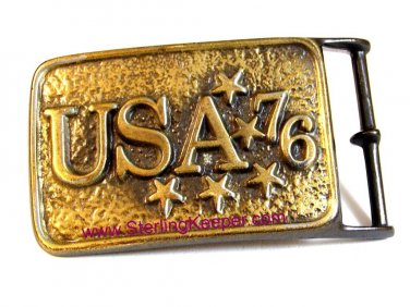 Vintage USA 76 Belt Buckle