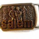 Vintage Salem Woodsmen Belt Buckle