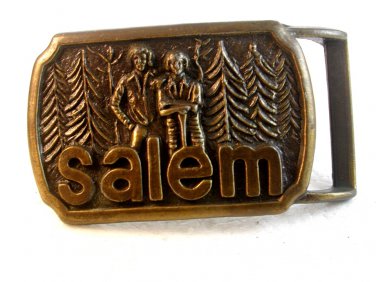 Vintage Salem Woodsmen Belt Buckle
