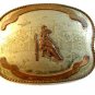 Comstock German Silver Western Rodeo Belt Buckle