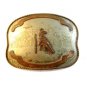 Comstock German Silver Western Rodeo Belt Buckle