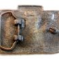 Vintage Solid Brass American Home Grown Belt Buckle