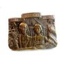 Vintage Solid Brass American Home Grown Belt Buckle