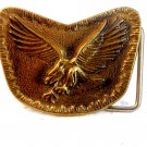 Vintage Handmade American Eagle Belt Buckle by Buckler