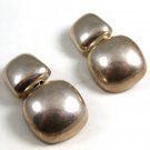 Taxco Mexican Sterling Silver Dangley Pieced Earrings
