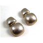 Taxco Mexican Sterling Silver Dangley Pieced Earrings