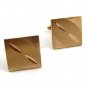 Goldtone Cufflinks No. 3 04212014 by Swank