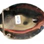Southwest Handcrafted American Eagle Coral Turquoise Belt Buckle US