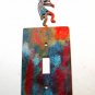 Kokopelli w/ Flute Single Switch Cover Plate by Steel Images Made USA 021915H